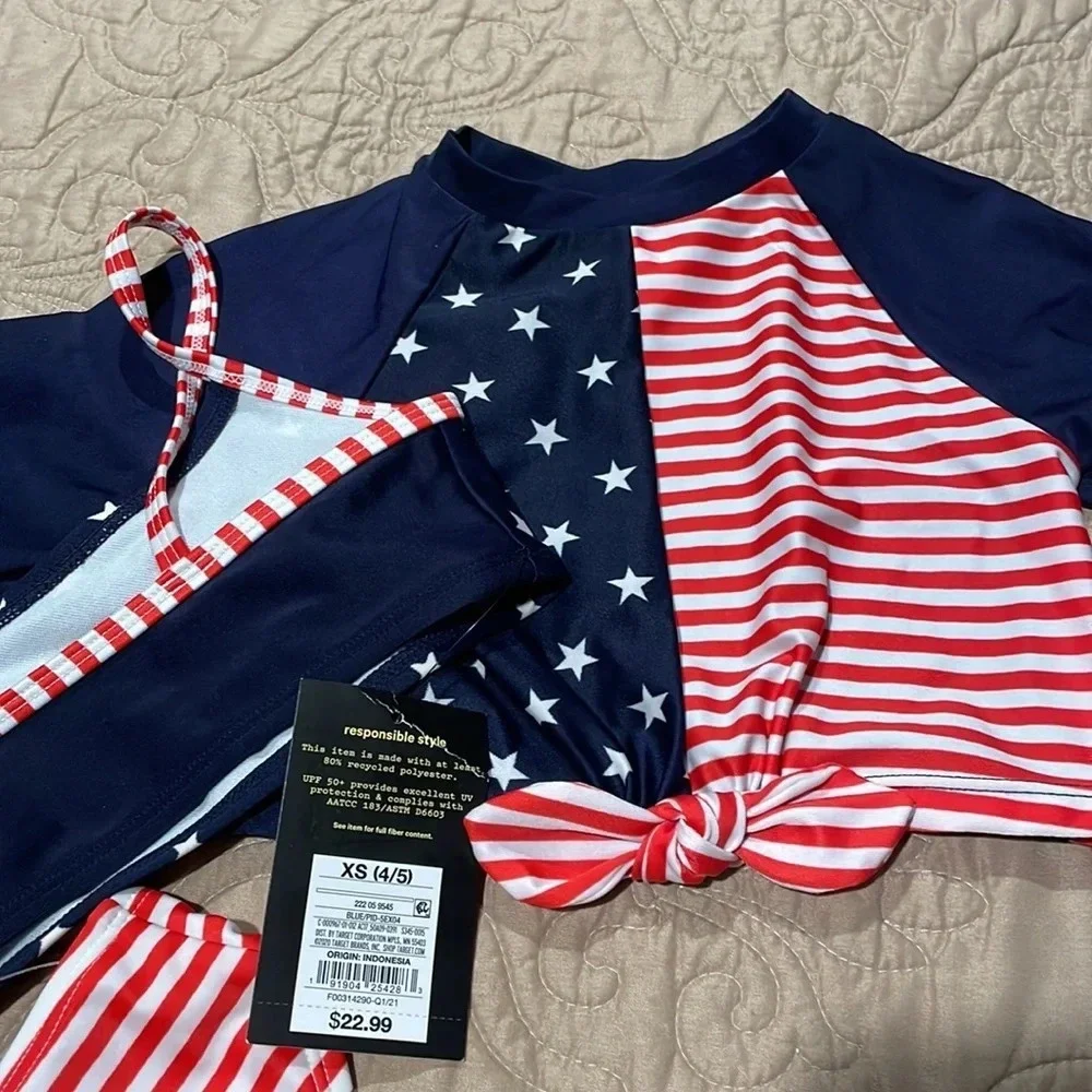 Girl’s 3-Piece Swimsuit